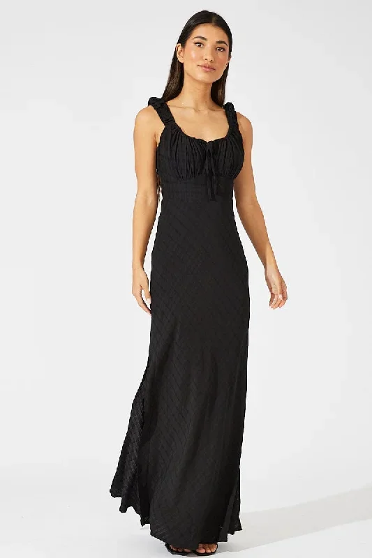 black-maxi-dress-short-sleeve-ruched-bust-dd1763a-81rb-1 black-maxi-dress-short-sleeve-ruched-bust-dd1763a-81rb-1
