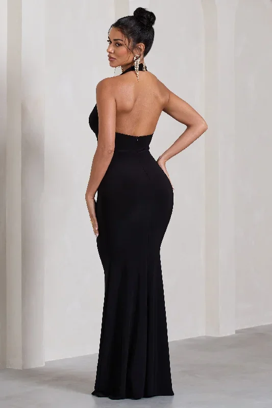 kaia-black-ruched-cowl-neck-maxi-dress-with-drape-cl130009002
