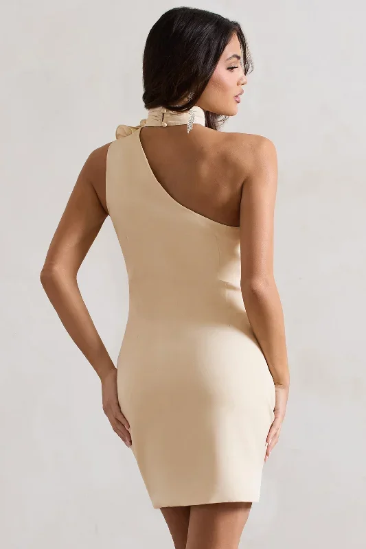 the-social-lemon-mini-dress-with-ruffled-choker-cl132367188 the-social-lemon-mini-dress-with-ruffled-choker-cl132367188