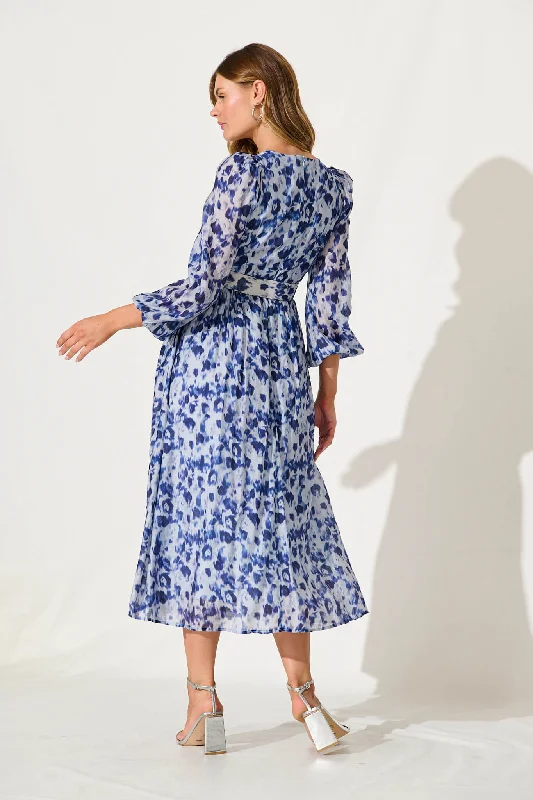 vichy-midi-dress-in-blue-watercolour-cotton-blend